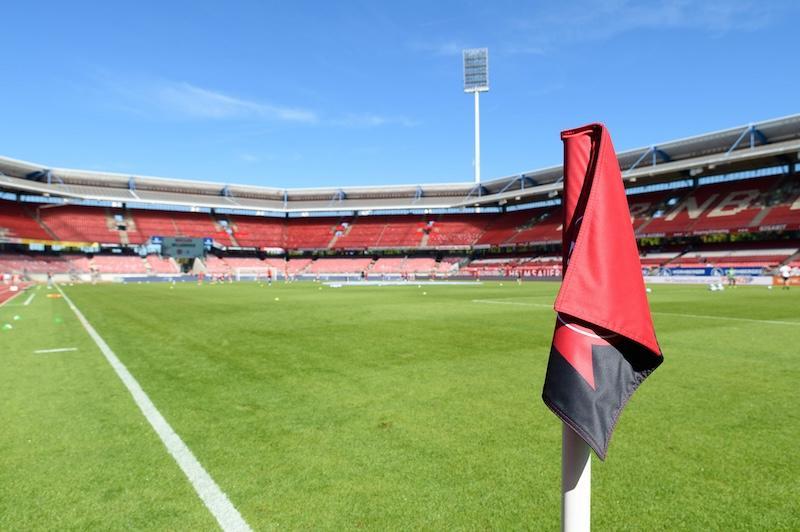 Aufnahme des Max-Morlock-Stadions in Nürnberg